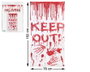 Póster Decorativo Halloween KEEP OUT Sangriento 76x152 cm