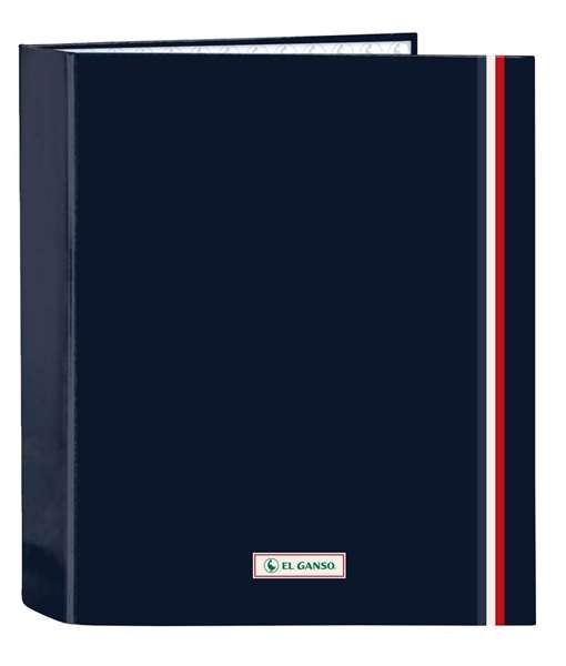 El Ganso Carpeta Eclipse F. 4 Anillas 35mm Lomo Ancho 27x33x6 Cm