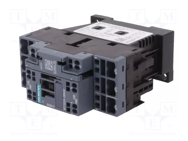 SIEMENS 3RT2024-2BB40 Contactor 3-polar 24VDC SIEMENS 3RT2024-2BB40 Contactor 3-polar 24VDC
