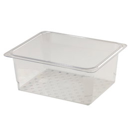 CAMBRO Recipiente colador GN 1/2 Transparente
