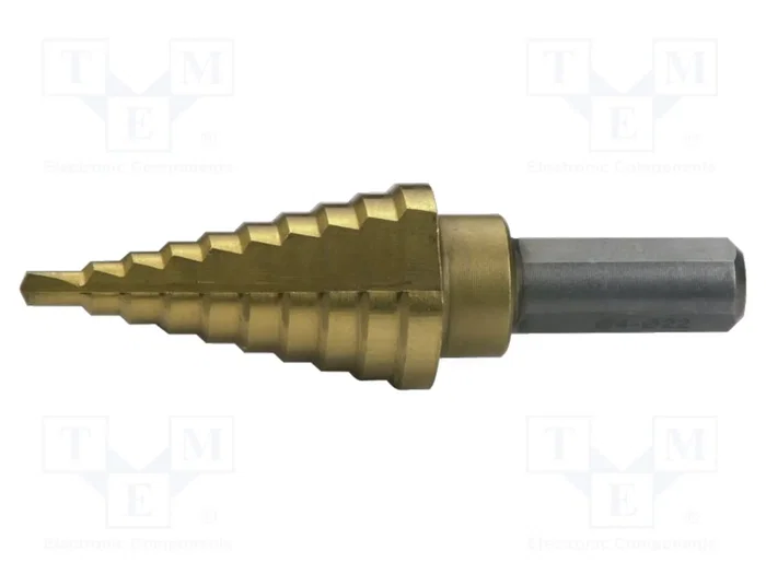 BAHCO Broca para chapa fina de nitruro de titanio Ø 6-37mm BAHCO Broca para chapa fina de nitruro de titanio Ø 6-37mm