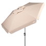 Aktive Sombrilla de Jardín Hexagonal Marfil con Protección UV50