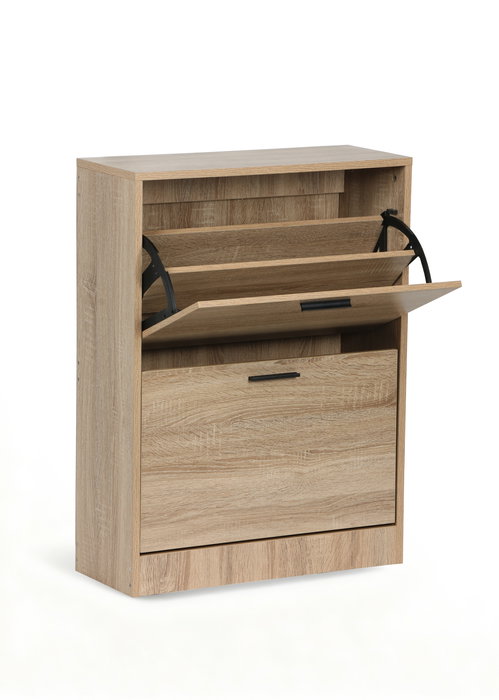 Inde Mueble Zapatero para Zapatos, 2 Niveles, Estantería o Almacenamiento, en Roble Oak, Moblekit (Dimensiones: Ancho 0 cm x Alto 0 cm x Largo 0 cm) Inde Mueble Zapatero para Zapatos, 2 Niveles, Estantería o Almacenamiento, en Roble Oak, Moblekit (Dimensiones: Ancho 0 cm x Alto 0 cm x Largo 0 cm)