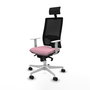 PIQUERAS Y CRESPO Silla de oficina Horna Rosa y Negro