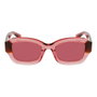 Longchamp LO749S-613 Gafas de Sol Rosa y Rojo