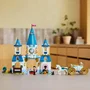 Lego 43275 Disney Princess El castillo de Cenicienta y el carruaje - Juego de construcción y roles para 6 años