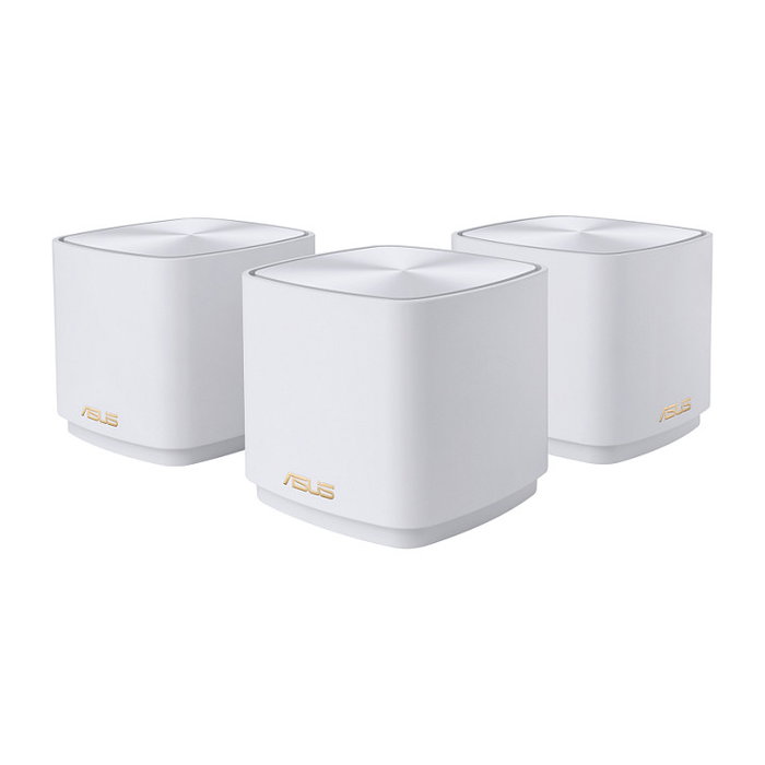 Asus ZenWiFi XD4 Plus AX1800 3 Pack Doble Banda Wi-Fi 6 (802.11ax) Blanco