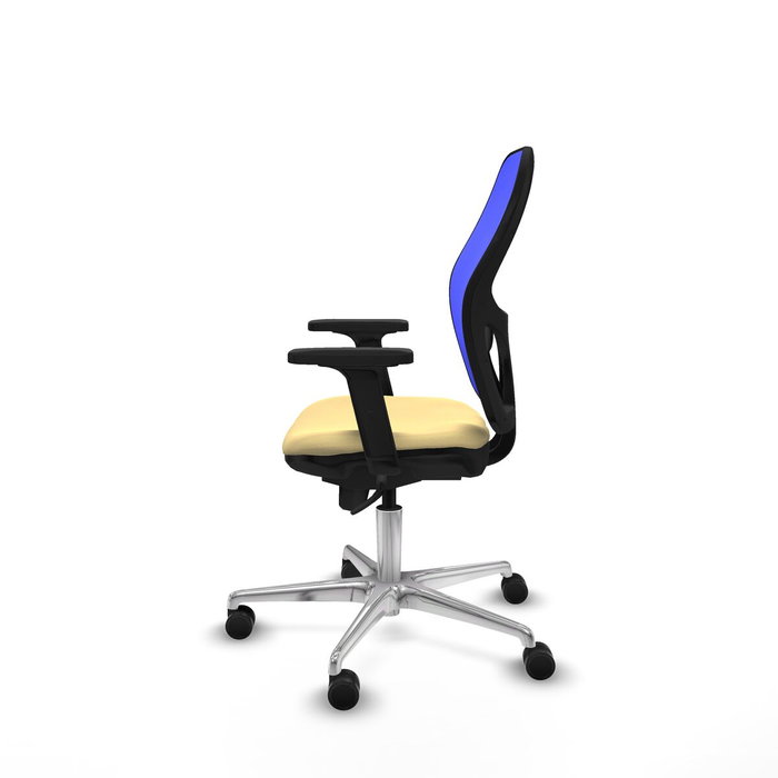 PIQUERAS Y CRESPO Silla de oficina Jorquera Crema y Azul PIQUERAS Y CRESPO Silla de oficina Jorquera Crema y Azul