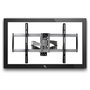 StarTech.com Soporte de TV de Pared Full-Motion Premium para 32" a 75" (75-190 cm), 85 kg, Inclinación y Giro, 150x100 a 800x500 mm VESA, Negro/Plata