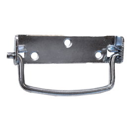 Edm Asa abatible lisa modelo TRM12 de acero con acabado zincado 100 x 27 mm