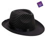 My Other Me Sombrero de Gánster Rayas 58 cm