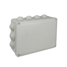 Solera Y686 Caja estanca rectangular 230 x 180 x 88 mm con tornillos
