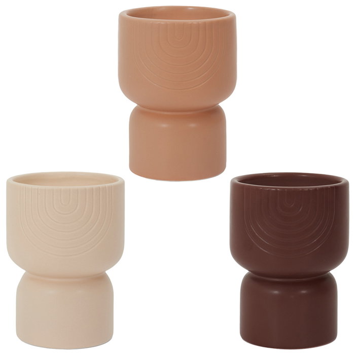 Home Deco Factory Vela Perfumada Cerámica Colección Natural Duración 18 Horas 170g