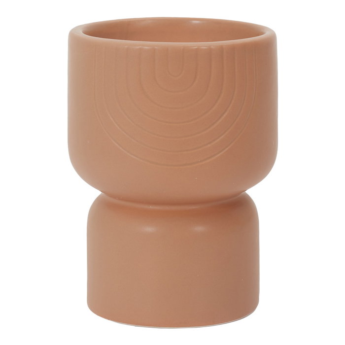 Home Deco Factory Vela Perfumada Cerámica Colección Natural Duración 18 Horas 170g
