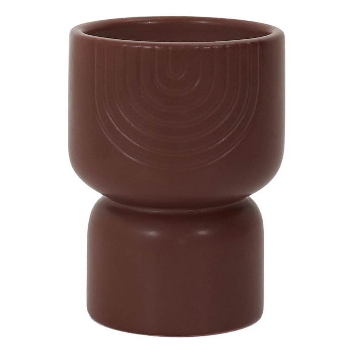 Home Deco Factory Vela Perfumada Cerámica Colección Natural Duración 18 Horas 170g
