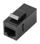 Lanberg KSU6-3000 Adaptador Keystone Feed-thru RJ45 a RJ45 Cat.6 UTP Negro