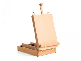 Winsor&newton Caballete de pintor Liffey madera sobremesa caja