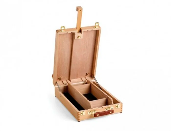 Winsor&newton Caballete de pintor Liffey madera sobremesa caja