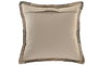 DKD Home Decor Cojín de Lino Natural 45x45 cm