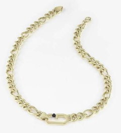 Guess Collar JUMN02126JWYGT-U Dorado con G Stripes