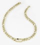 Guess Collar JUMN02126JWYGT-U Dorado con G Stripes