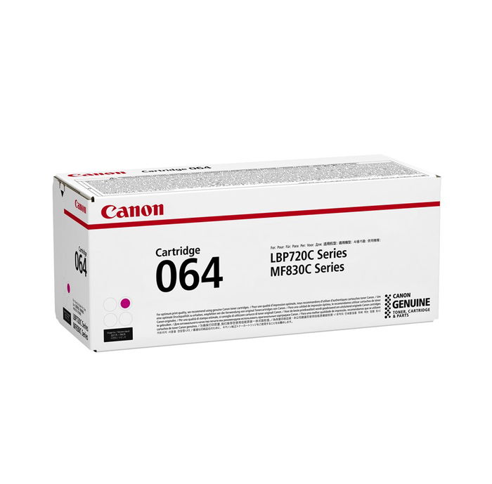 Canon Cartucho de Tóner 64 Magenta 4933C001 para Impresoras Compatibles con Serie Canon