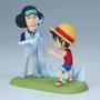 BANPRESTO Figura Monkey D. Luffy vs Kuzan World Collectable Figure Log Stories One Piece 9cm