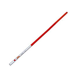 WOLF-Garten ZM-A 150 Escoba de Aluminio con Mango 150 cm, Color Rojo y Plata
