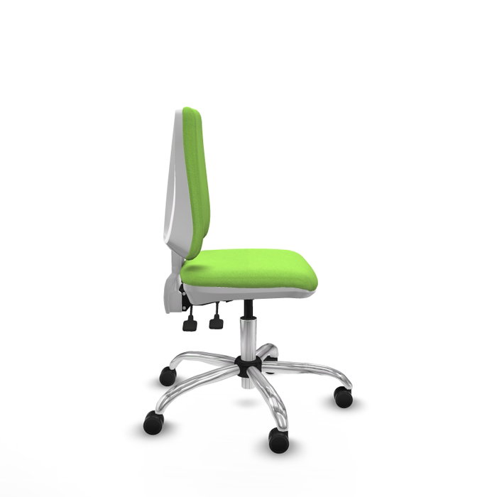 PIQUERAS Y CRESPO Silla de oficina Elche color Pistacho con mecanismo Asincro