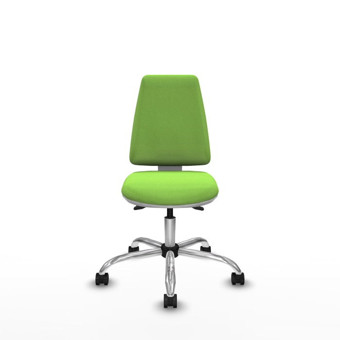 PIQUERAS Y CRESPO Silla de oficina Elche color Pistacho con mecanismo Asincro