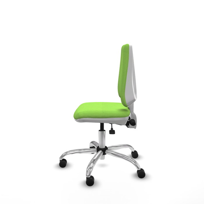 PIQUERAS Y CRESPO Silla de oficina Elche color Pistacho con mecanismo Asincro
