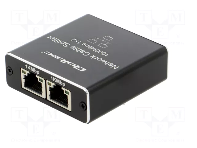 Qoltec 52249 Splitter mini SWITCH 1x2