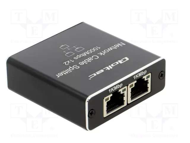 Qoltec 52249 Splitter mini SWITCH 1x2