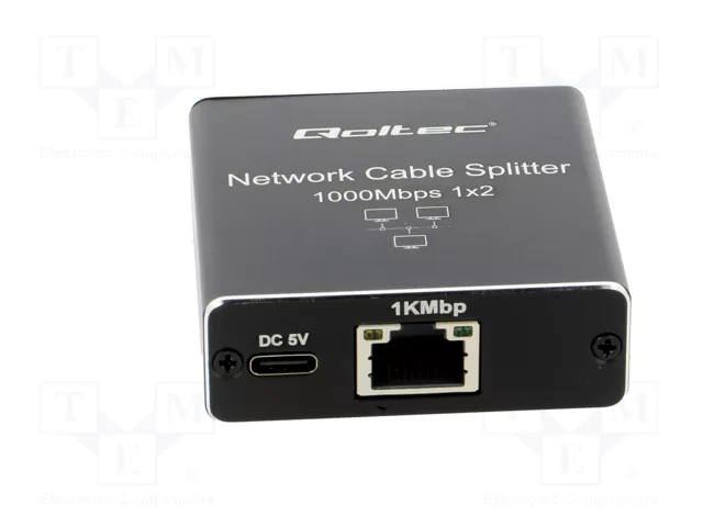 Qoltec 52249 Splitter mini SWITCH 1x2