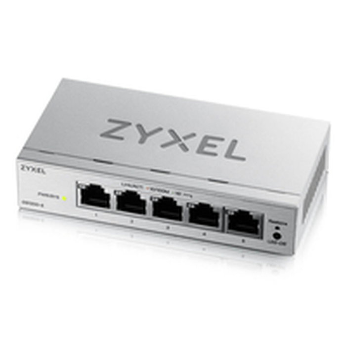 Zyxel GS1200-5V3 Switch Gestionado L2 de 5 Puertos Gigabit Ethernet Gris Zyxel GS1200-5V3 Switch Gestionado L2 de 5 Puertos Gigabit Ethernet Gris