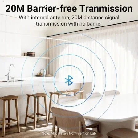 Transmisor y receptor usb mp3 bluetooth vention nafb0