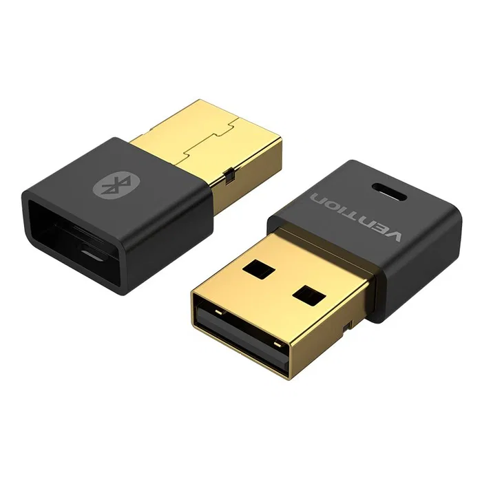 Vention NAFB0 Adaptador USB Bluetooth 5.1 para PC - Transmisor y Receptor para Auriculares, Altavoz, Mando, Conexión Múltiple, Plug & Play, Windows 10/8/7