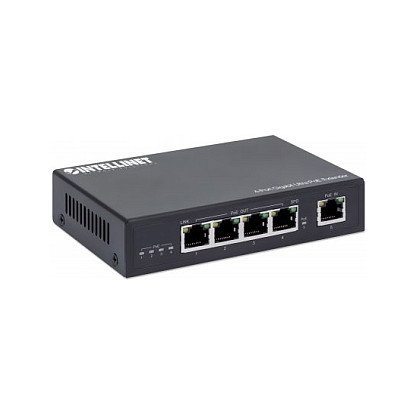 Intellinet 561617 Extensor Ultra PoE Gigabit de 4 puertos 90W