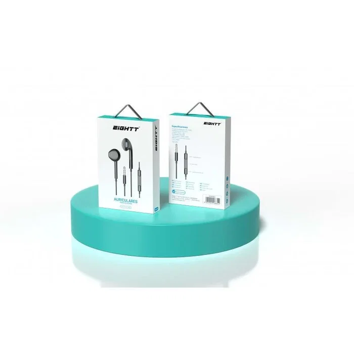 Eightt Auriculares con Micrófono y Control de Volumen