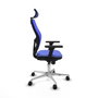 PIQUERAS Y CRESPO Silla de oficina Jorquera Azul