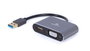 GEMBIRD Adaptador gráfico USB 3.0 HDMI + VGA A-USB3-HDMIVGA-01 Gris