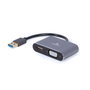 GEMBIRD Adaptador gráfico USB 3.0 HDMI + VGA A-USB3-HDMIVGA-01 Gris