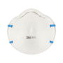 3M Mascarilla para Partículas 8810 FFP2 sin Válvula, Protección Respiratoria, 3 uds