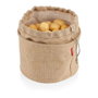 Tescoma 4food Saco para Verduras de Yute 8,5 Litros - Almacenamiento para Ajo, Cebolla, Patatas, Nueces con Cordón Ajustable