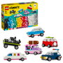 LEGO 11036 Classic Vehículos Creativos, Juego de Construcción, 900 Piezas, 5 Años, Plástico, Multicolor
