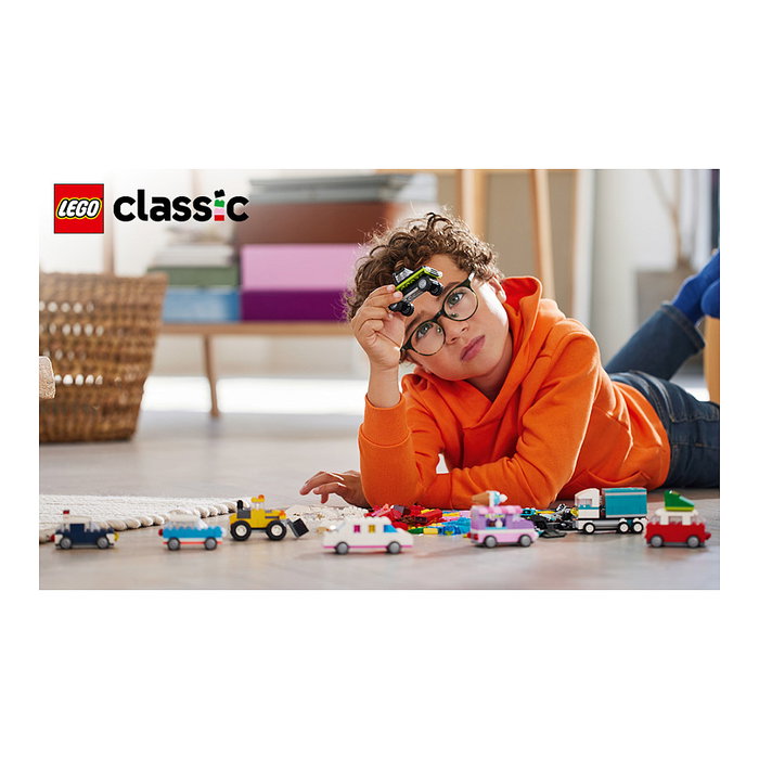 LEGO 11036 Classic Vehículos Creativos, Juego de Construcción, 900 Piezas, 5 Años, Plástico, Multicolor LEGO 11036 Classic Vehículos Creativos, Juego de Construcción, 900 Piezas, 5 Años, Plástico, Multicolor