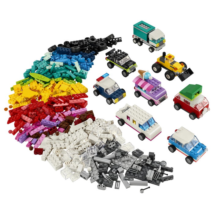 LEGO 11036 Classic Vehículos Creativos, Juego de Construcción, 900 Piezas, 5 Años, Plástico, Multicolor LEGO 11036 Classic Vehículos Creativos, Juego de Construcción, 900 Piezas, 5 Años, Plástico, Multicolor