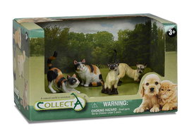 Collecta Set de Gatos 4 Piezas en Caja Abierta 89552