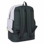 SAFTA Mochila Real Madrid 25/26 50cm, Compartimento Semirrígido, Bolsillo Portabotellas, Hombreras Ergonómicas, Asa de Mano