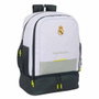 SAFTA Mochila Real Madrid 25/26 50cm, Compartimento Semirrígido, Bolsillo Portabotellas, Hombreras Ergonómicas, Asa de Mano